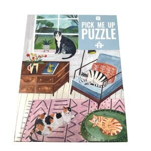 Pick Me Up Cat Puzzle 500pcs UNVERIFIED Relaxing Framable Artwork Kitty Lover‎